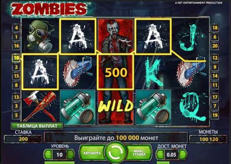 Игровой автомат Zombie Slot Deluxe  играть бесплатно